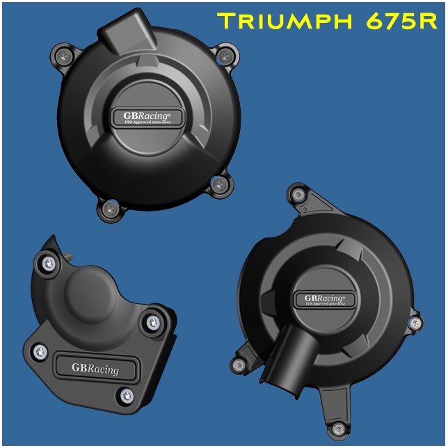 triumph street triple engine covers