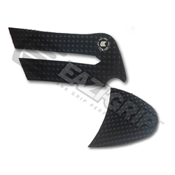 Eazi-Grip Tank Grips Kawasaki ZX14R Ninja 2012 2016 ZZR 1400 2012 2016 Evo Pattern Black