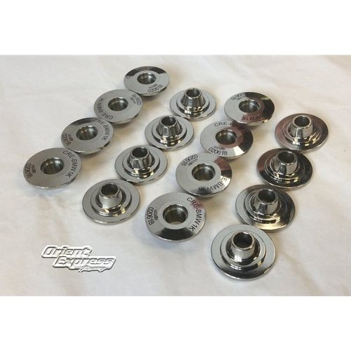 Carpenter Racing Titanium Valve Spring Retainers BMW S1000RR 2009 2014 Set Of 16