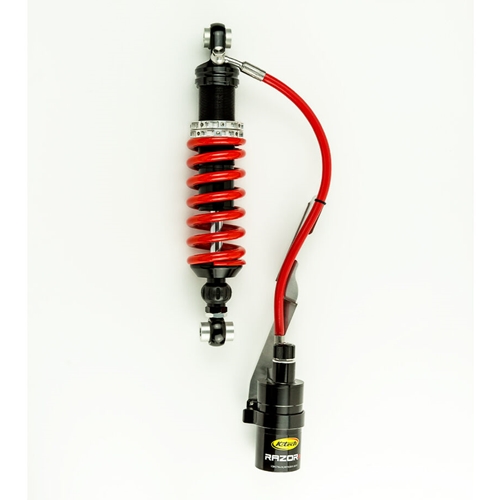 K-Tech Suspension Razor-R Rear Shock APRILIA RS660-2021>  Fully Adjustable Rebuildable Remote Reservoir