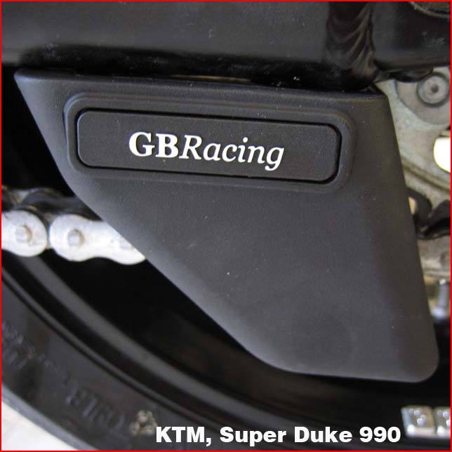 GB Racing Shark Fin Chain Guard